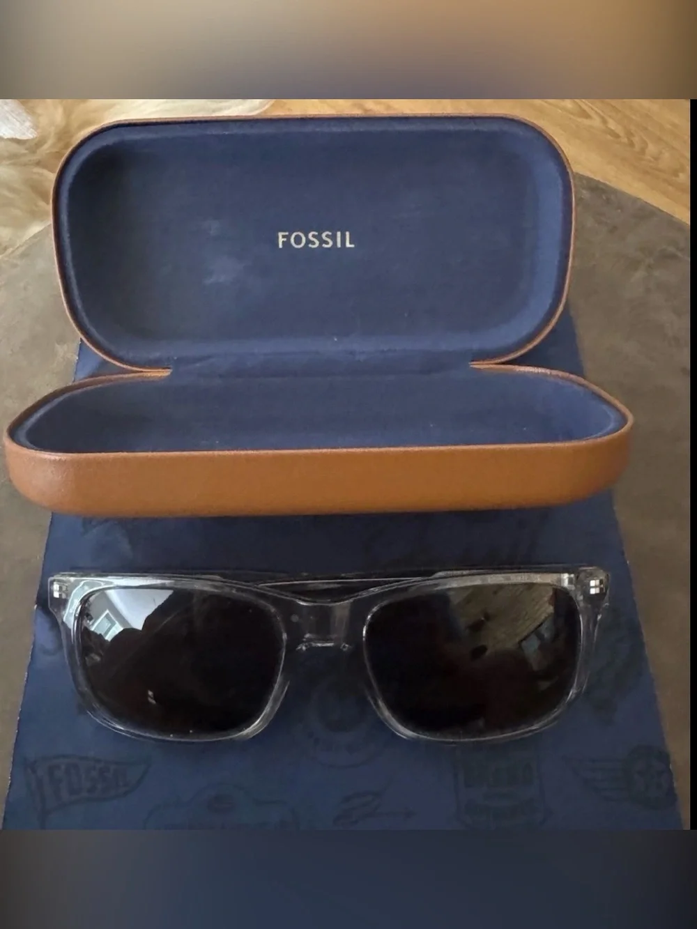Fossil trendy rectangular
